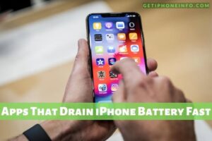Apps That Drain iPhone Battery Fast