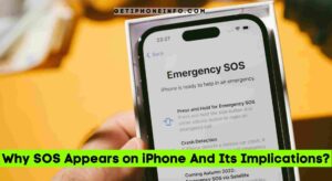 Why Sos Appears on iPhone And Its Implications?