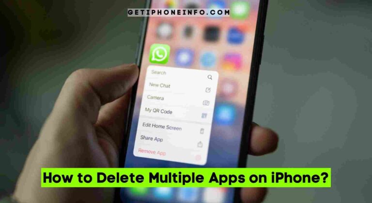 How to Delete Multiple Apps on iPhone?