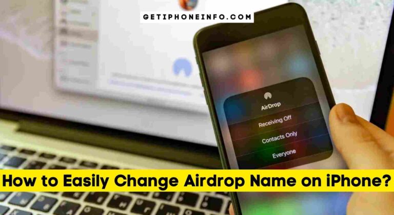 How to Easily Change Airdrop Name on iPhone